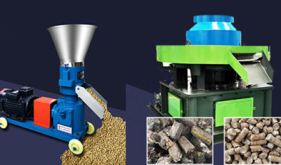 wood pellet machine