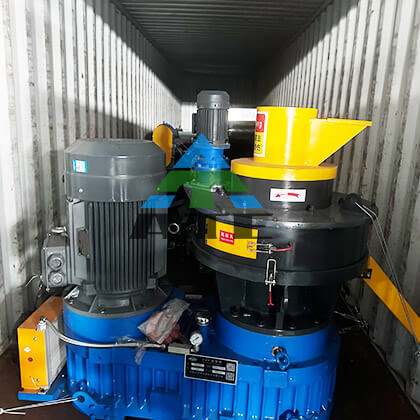 Complete set of pellet line equipment shipped to Malaysia