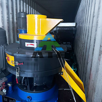 Complete set of pellet line equipment shipped to Malaysia